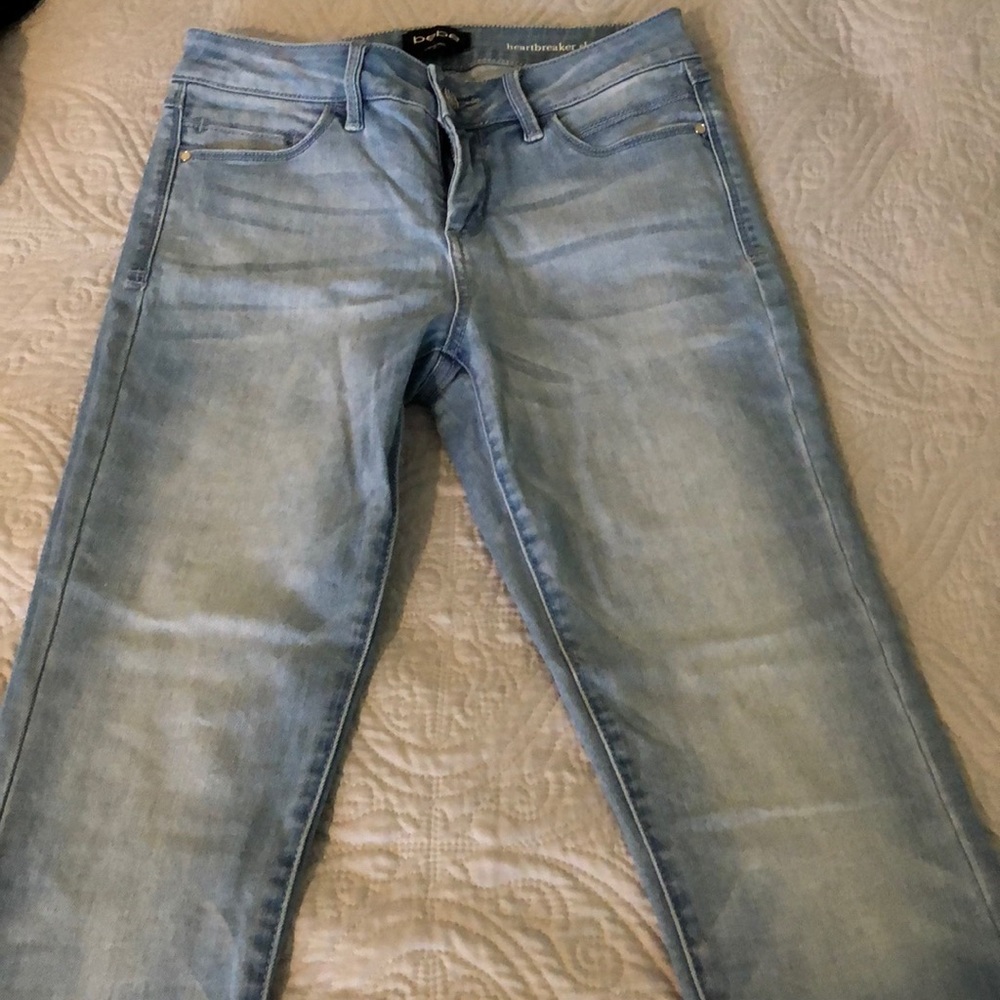 Light wash jeans